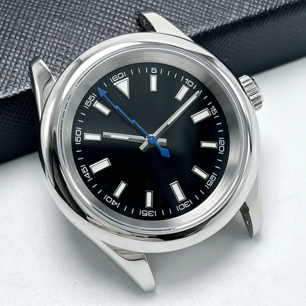 36mm/39mm luxury mechanical wristwatch, automatic mechanical model with colored hands, Chinese NH35 movement