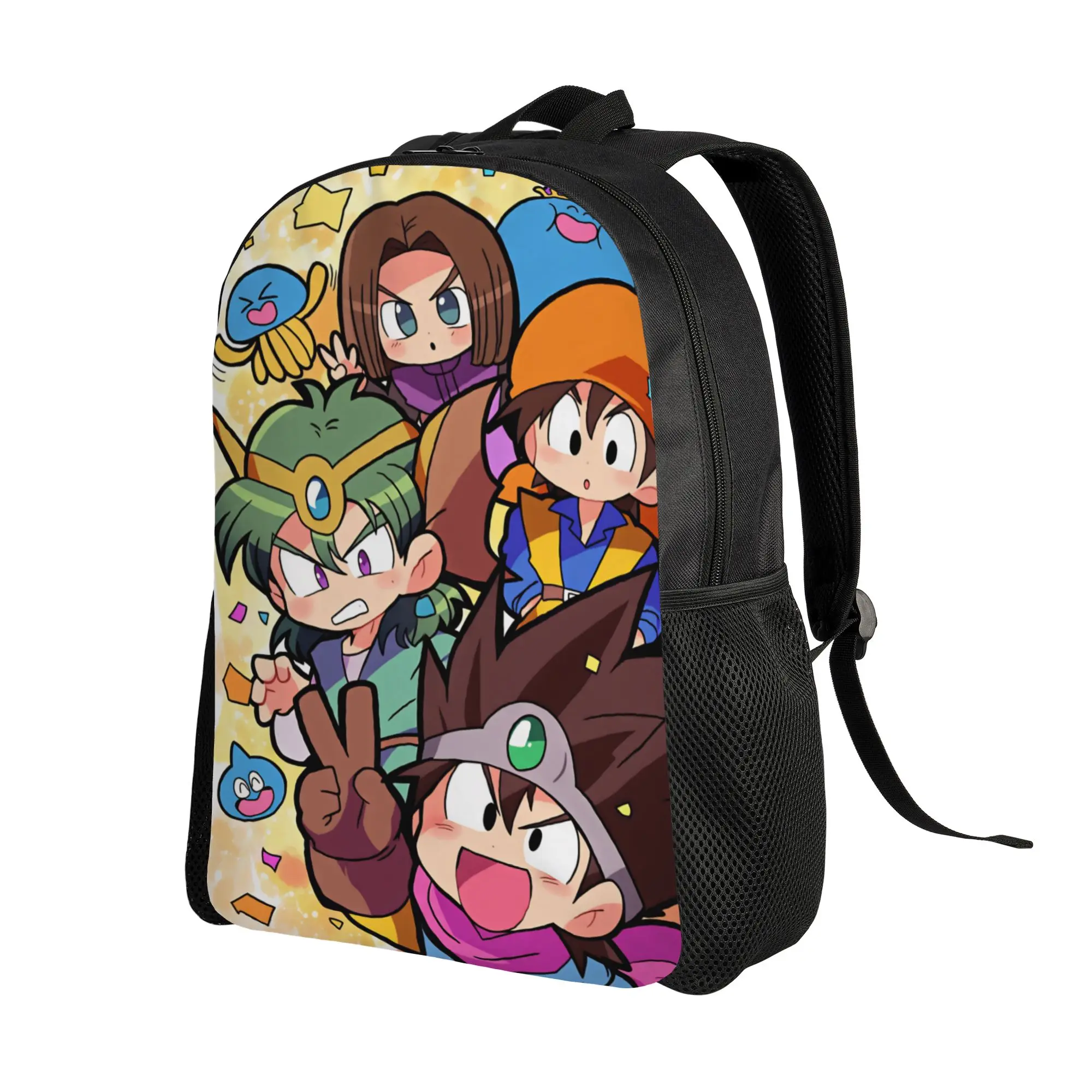 Dragon Quest Slime  Backpack  Kawaii Backpacks Boy Girl Sport Print School Bags Custom Rucksack