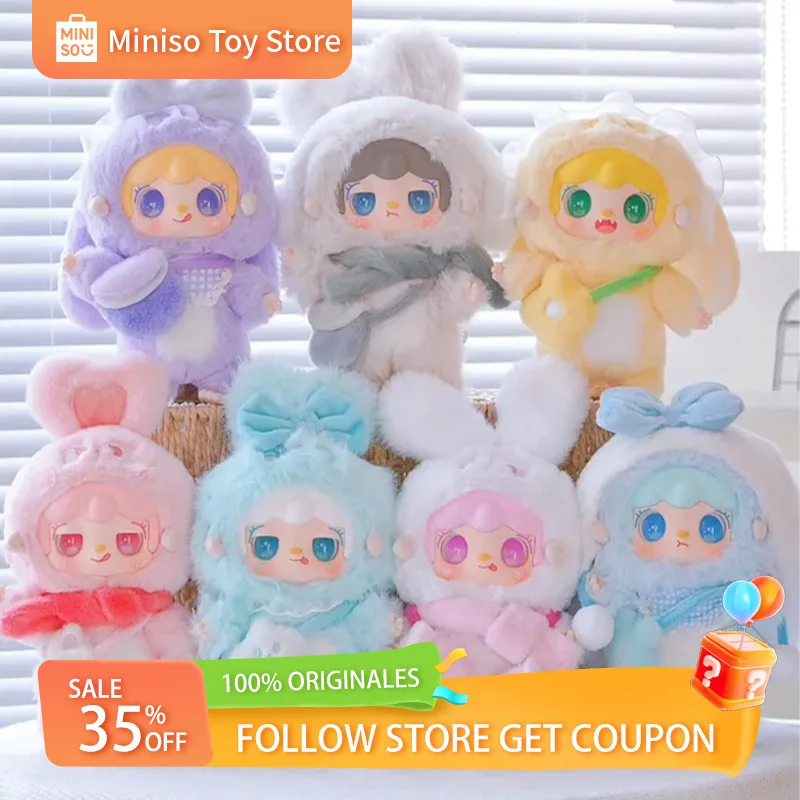 

Yooki Oxygen Third Generation Plush Toy Warm Rabbit Doll Blind Box Collectible Figure Birthday Gift For Girls New Arrival
