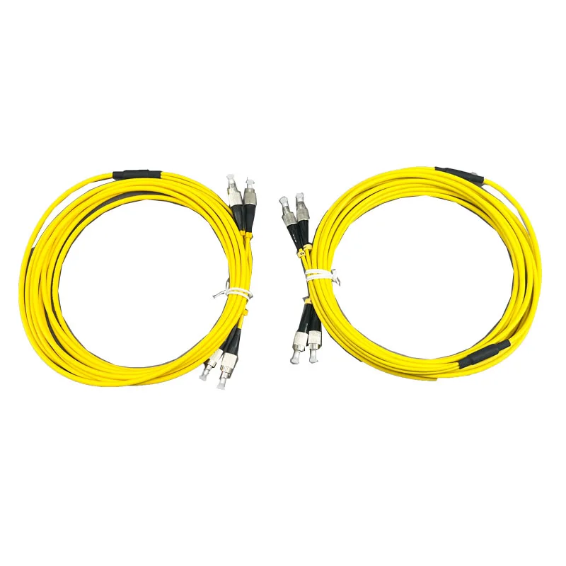 LETOP One Piece Format Printing Machine FC TO FC 4M 6M Double Cores Optical Fiber Patch Cable