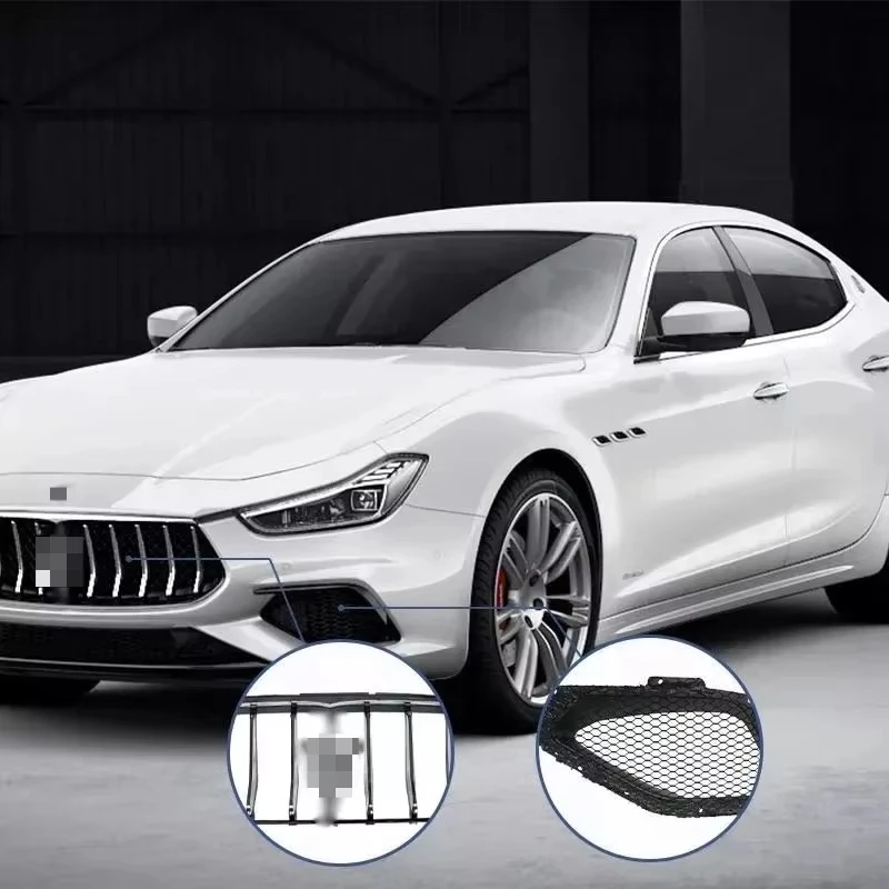 

Product Customization PP Body Kit forMaserati Ghibli - Product Inclusions Front Bumper, Grille, Front Lip