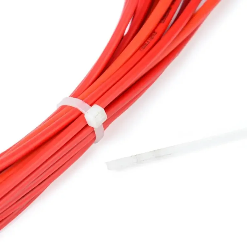 مسدس مشبك أحمر لكابل HS-519 قاطع كابلات نايلون عريض 2.4-9 مم وأداة آمنة للقطع الآمن