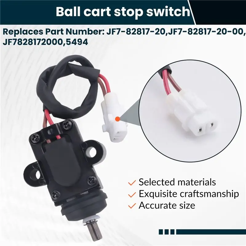 AU33-Stop Switch For Golf Carts G11 G14 G16 G19 G20 G21 G22 G29 Drive Gas & Electric JF7-82817-20