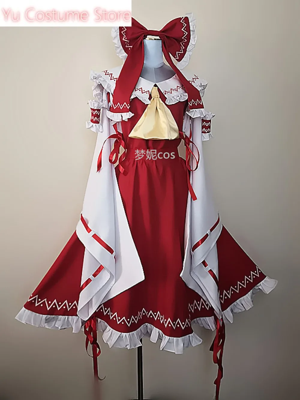 يو توهو مشروع هاكوري ريمو ميكو أزياء فستان تأثيري حلي كوس لعبة أنيمي زي حفلة الهالوين لعب دور الملابس