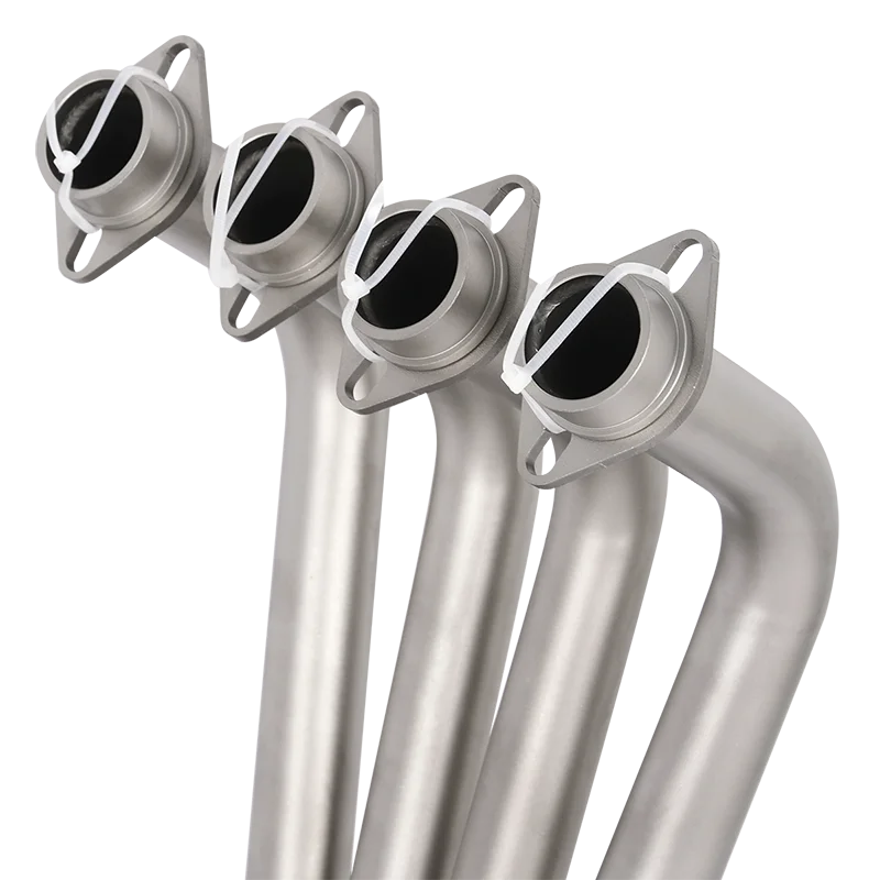 Motorcycle Exhaust Front Middle Link Pipe Header Systems Escape 51MM Muffler For Yamaha XJ6N XJ6S XJ6 Diversion F 2009 - 2017