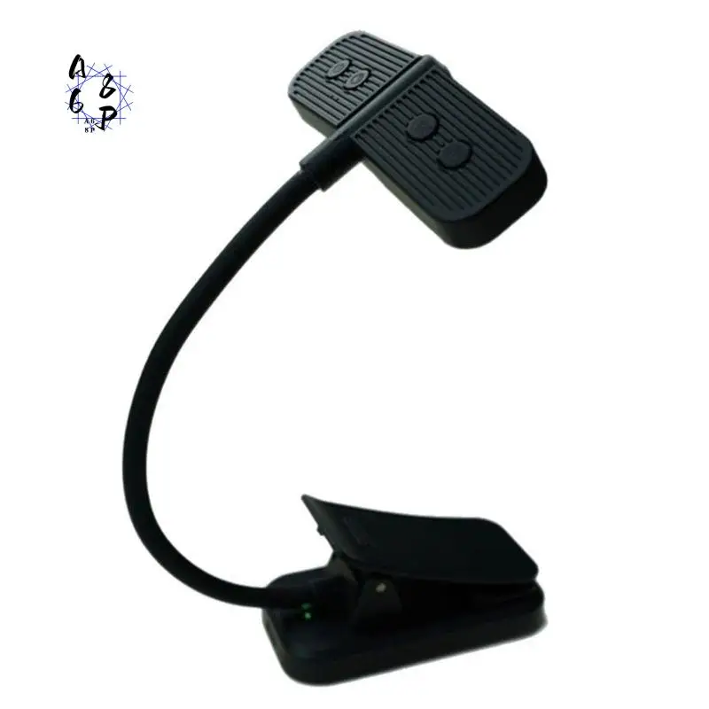 A68P-LED Rechargeable Book Light - Eye Care,Eye Protection Soft Light Reading Lamp,3 Color Temperatures, Stepless Dimming