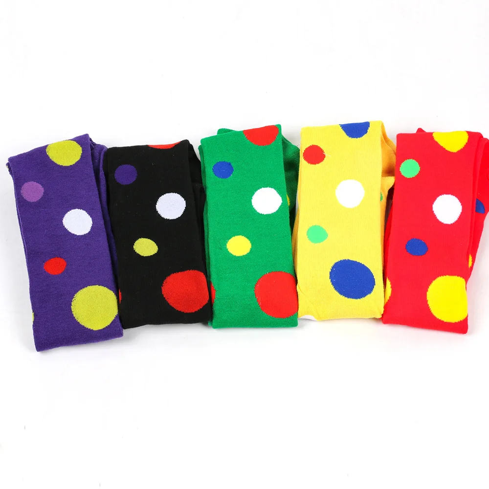 Große gepunktete Strümpfe für Damen, über Knie, hohe lange Socken, bunter Kuh-Druck, Anime-Performance, Cosplay-Requisiten, Party, Festival, Geschenke – Detail 4