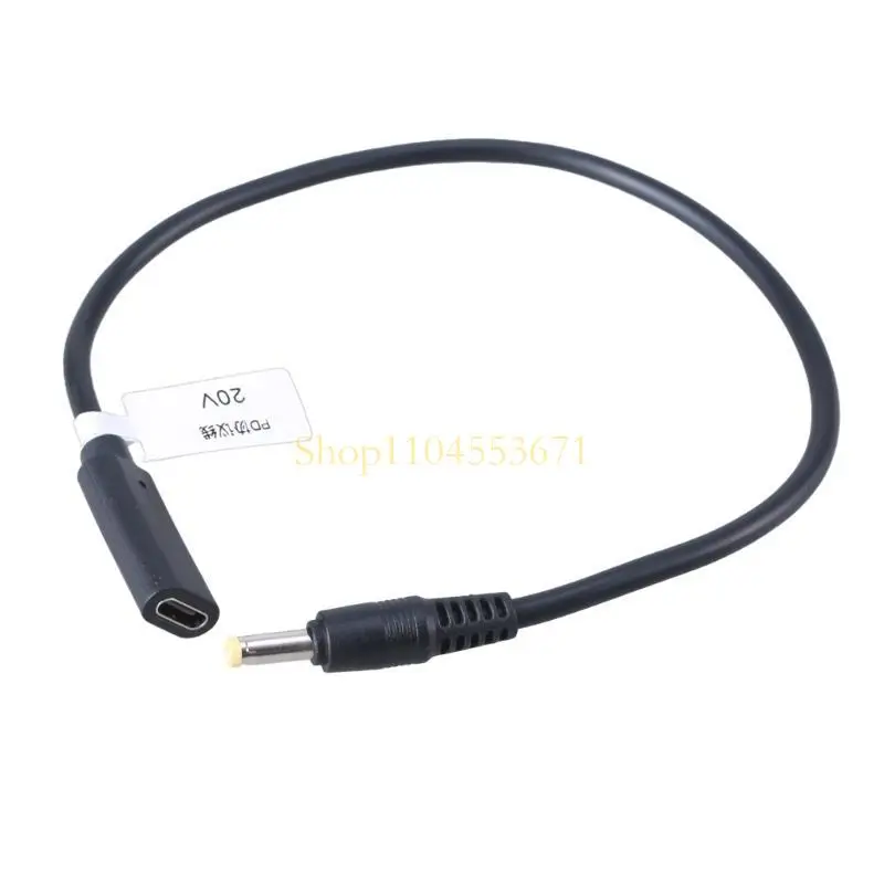 Best Seller USB TypeC Female To 9V12V15V20V 4.0x1.7mm  Male Converters Charge Cable For Router Fan LED Light