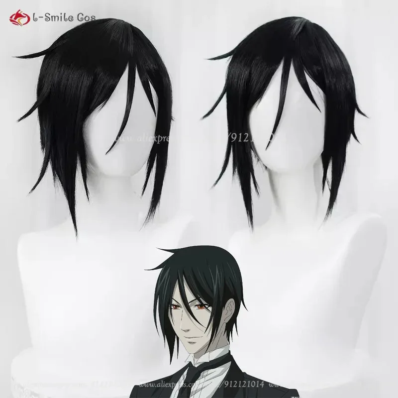 vivi 2025 High Quality Anime Wigs Sebastian Michaelis Mey Rin Ciel Phantomhive Grell Sutcliff Undertaker Alois Trancy Cosplay W view 4
