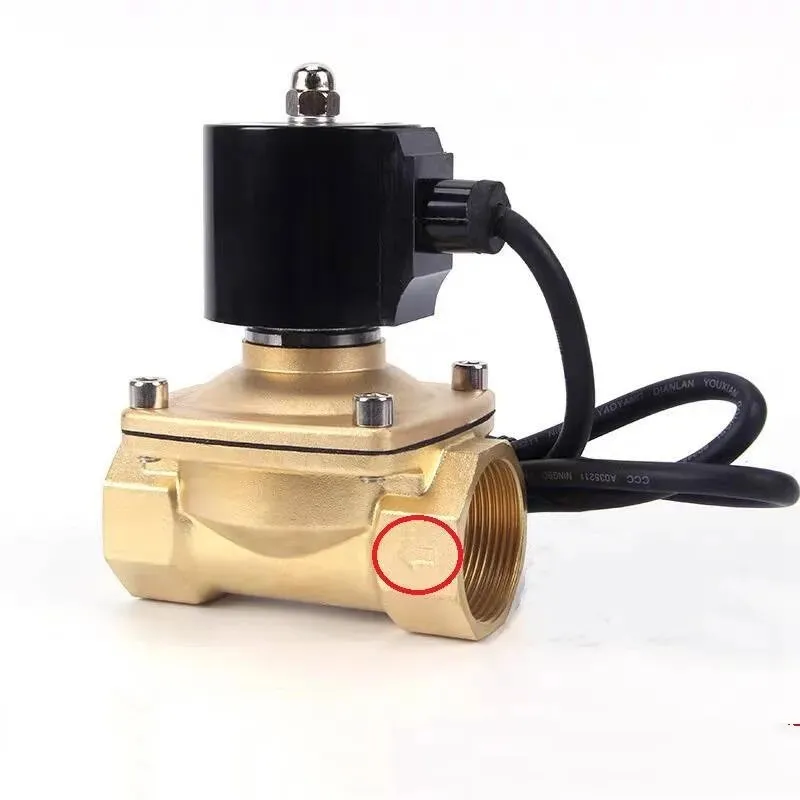 

Waterproof Electric Solenoid Valve 1/4" 3/8" 1/2" 3/4" 1" DN8/10/15/20/25/50 Normally Closed Pneumatic for Water Oil Air