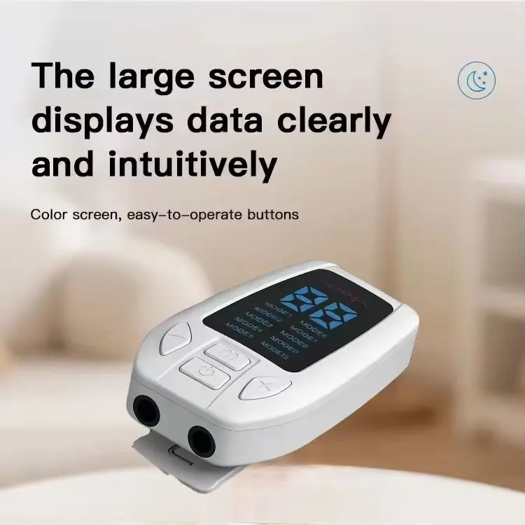 Ear Clip Insomnia Anxiety Depression Pulse CES Therapy Device Anxiety Electronic Acupuncture Apparatus Sleeping Aid Device