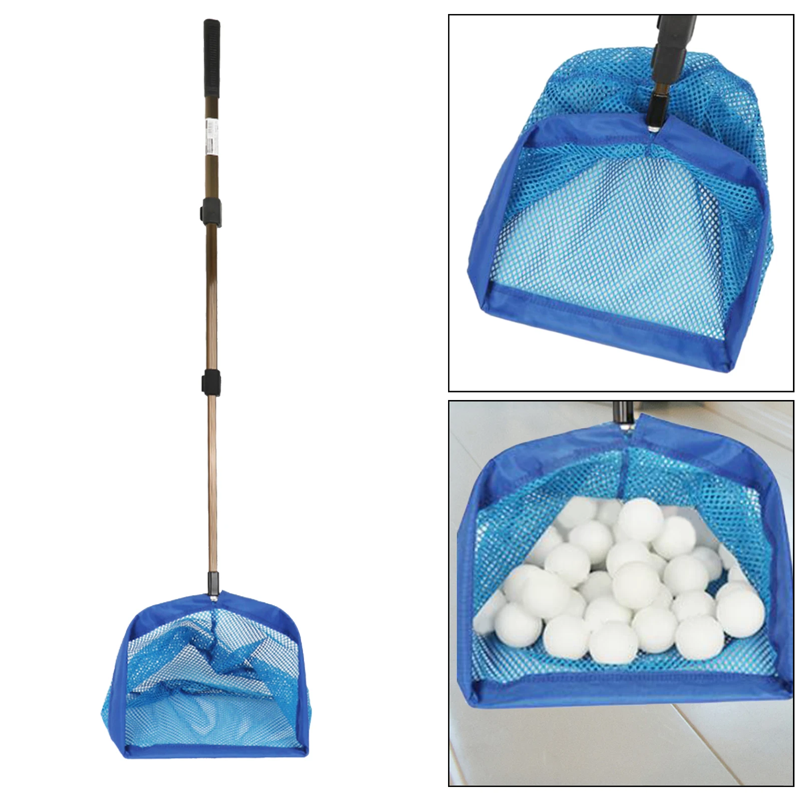 

Large Capacity Telescopic Rod Table Tennis Ball Picker PingPong Ball Picker Picking Net Practice Large Capacity Gym