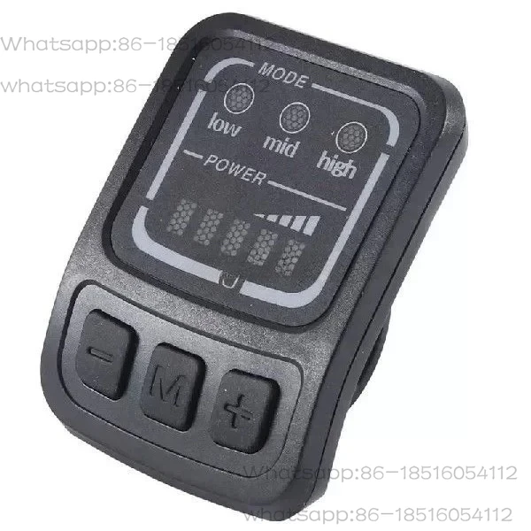 Voltage universal self-identification electric bicycle scooter controller plus LED meter 6KM/H cruise