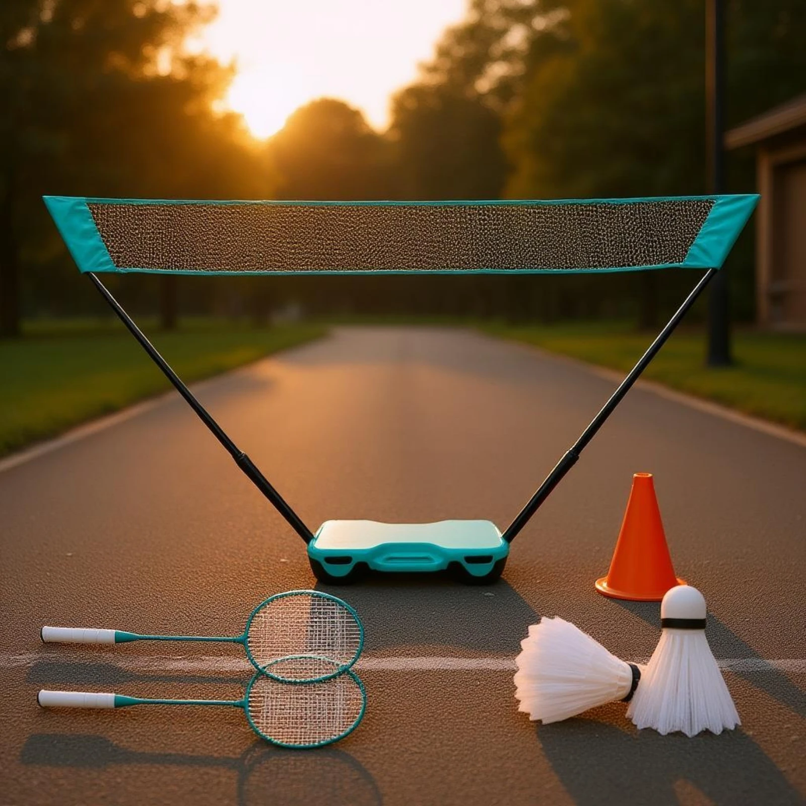 ชุดโครงตาข่ายแบดมินตัน ชุดเริ่ - Sports Equipment For Badminton บทวิจารณ์และราคา