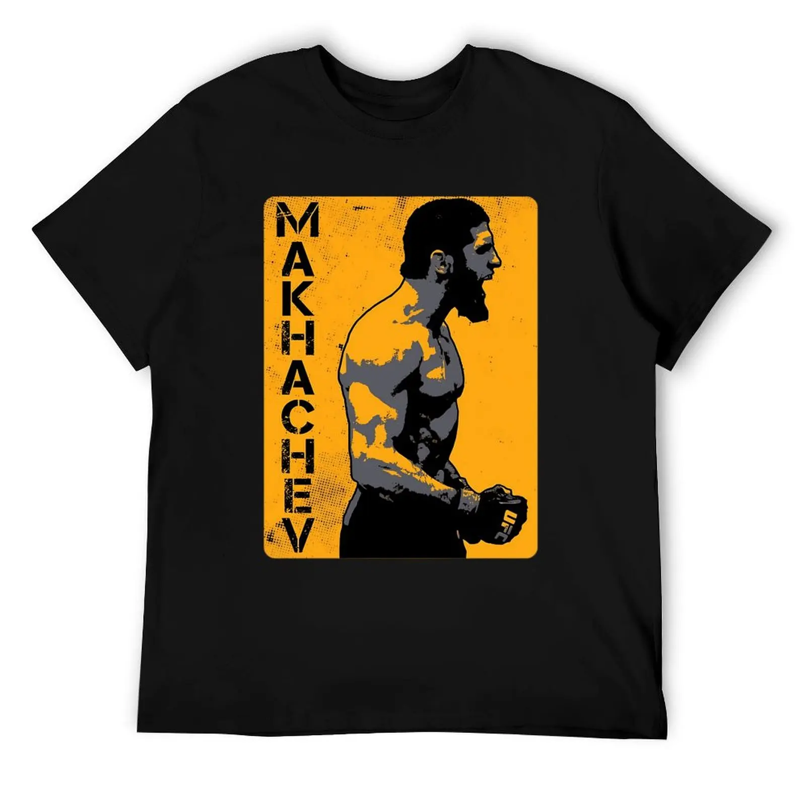 

Исламская футболка Makhachev 1\t, футболки с аниме, большие футболки для мужчин, хлопковая мужская футболка, летняя футболка