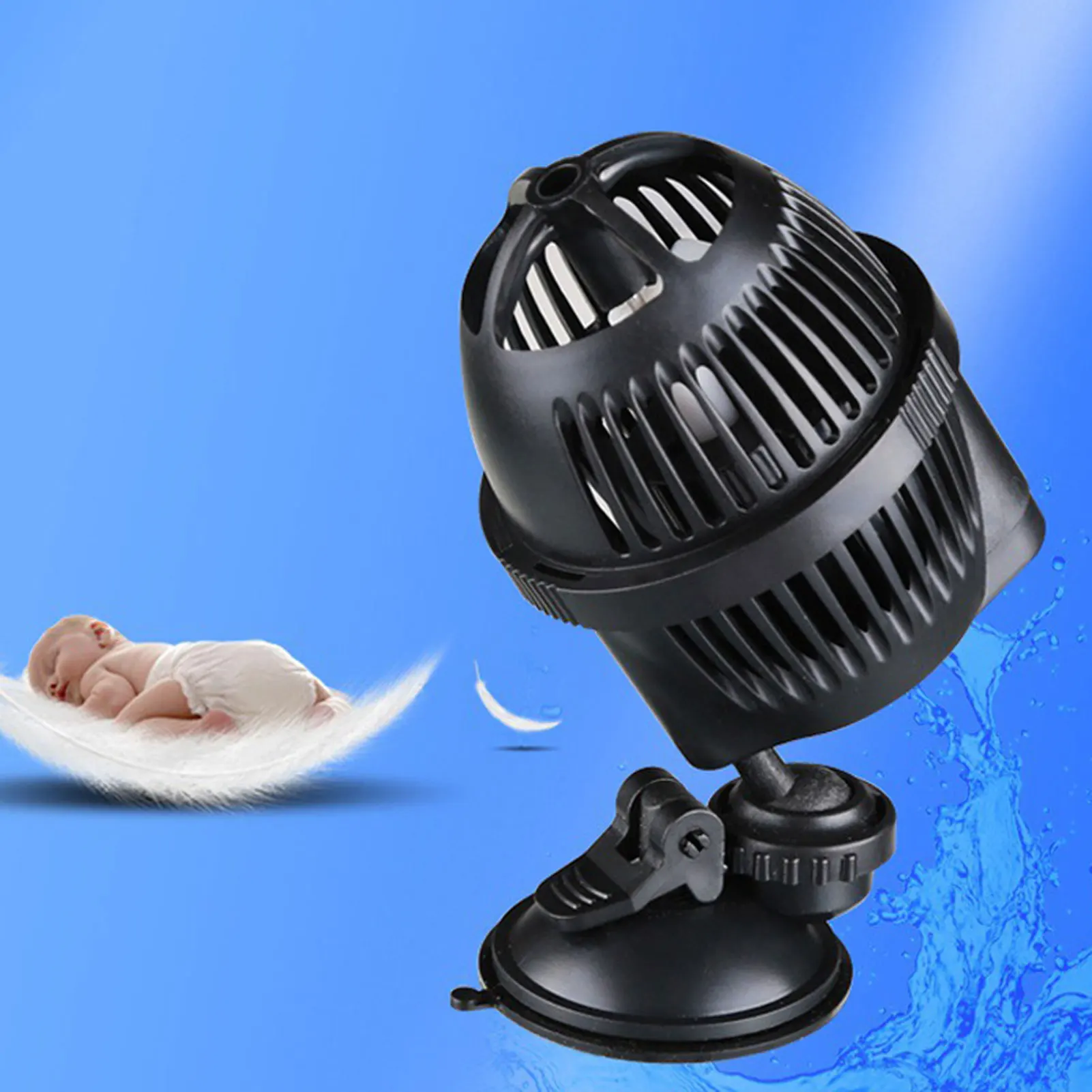 360 Degree Rotation Surf Pump Oil-free Motor Eco-Friendly Surf Pump for Freshwater Marine Aquarium