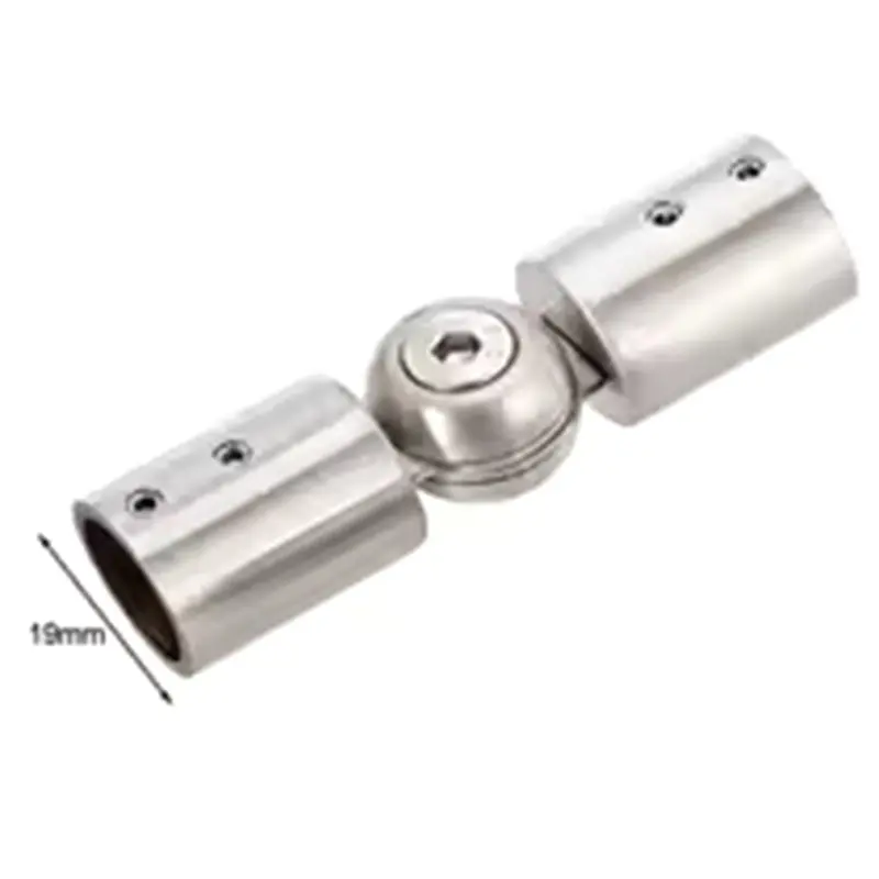 Adjustable Elbow Connector Rod Corner Connector For Shower Room 304 Stainless Steel For Bay
