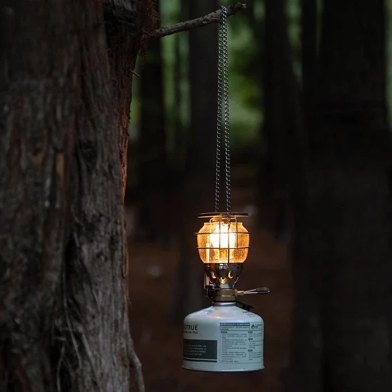 Camping Hanging Light T-4 Medium Small Lift  Outdoor Atmospheric Lighting Tent Gas  Mountaineering Unique