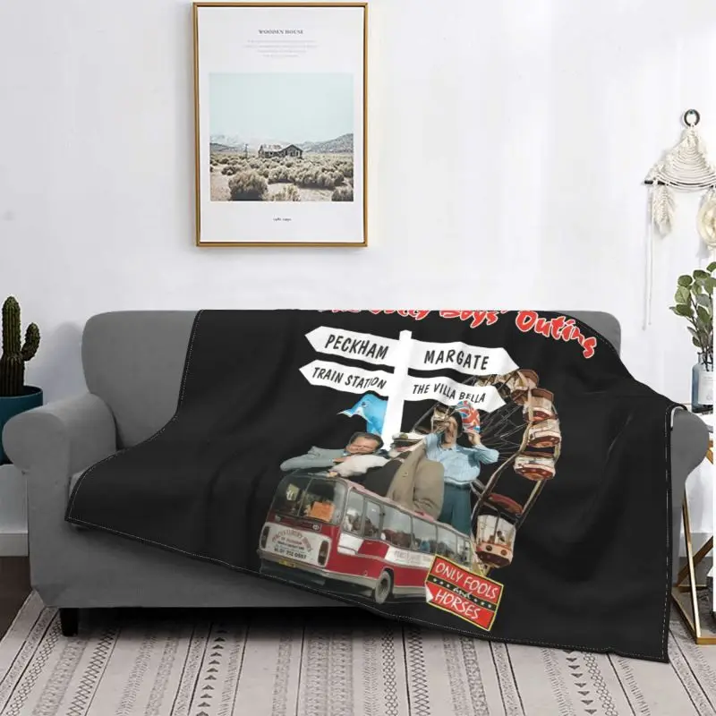 Only Fools And Horses The Jolly Boys Outing Blanket Thick Bedding Four Seasons Faux Fur Mink For Sofa Bedroom