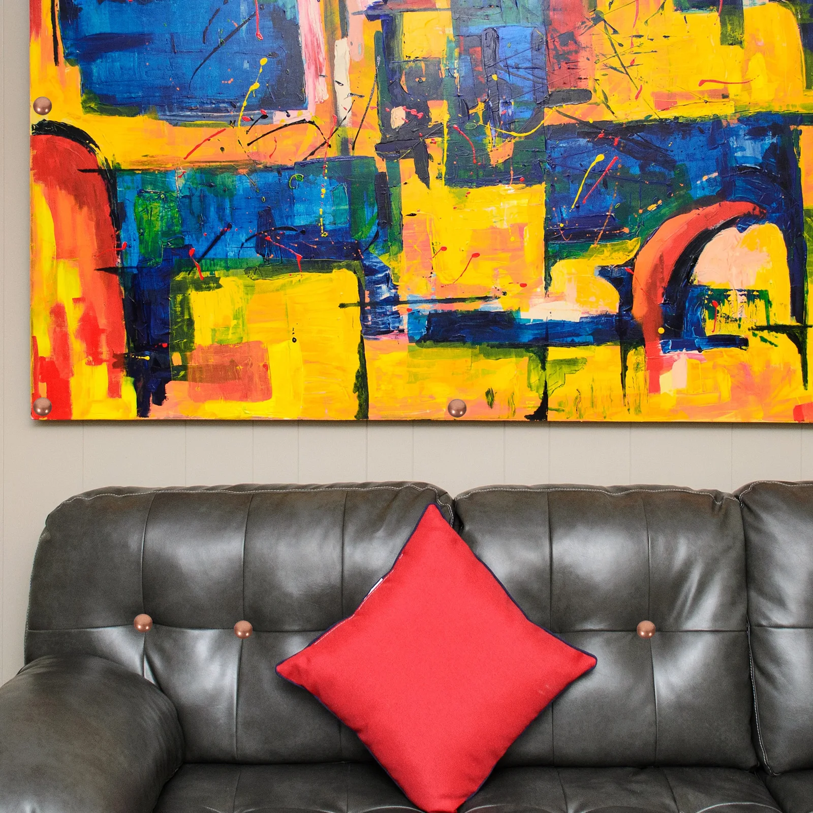 

100 Pcs Large Headed Nails Glossy Studs Retro Decor Furniture Tacks for Upholstery Iron