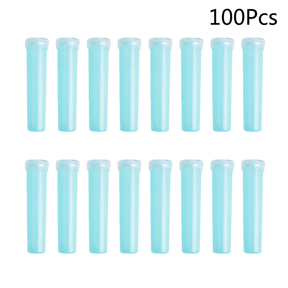 

100 PCS Plant Watering Devices Flower Preservation Tube Floral with Cover Holder