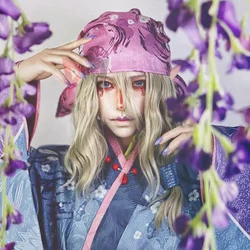 New Anime Mononoke Kusuriuri Cosplay Costume Kimono Pants Belt Hat Earrings Necklace Prop To Choose Custom Made