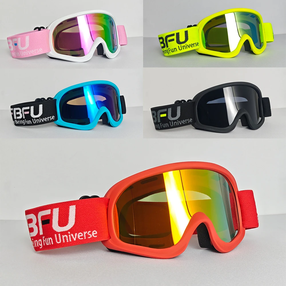 

Лыжные очки для верховой езды FBFU — вентилируемая ветрозащита, HD с антибликовым покрытием, мужские и женские зимние лыжные очки, защитные очки для улицы