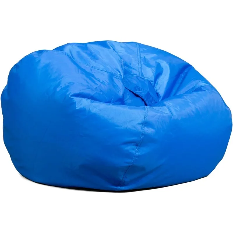 Big Joe Classic Bean Bag Chair, Sapphire Smartmax, Durable Polyester Nylon Blend, 2 feet Round