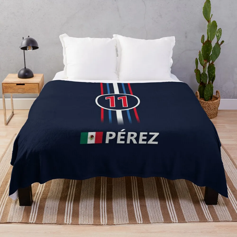 F1 2022 - #11 Perez [classic] Throw Blanket Hair Thermals For Travel wednesday For Decorative Sofa Blankets