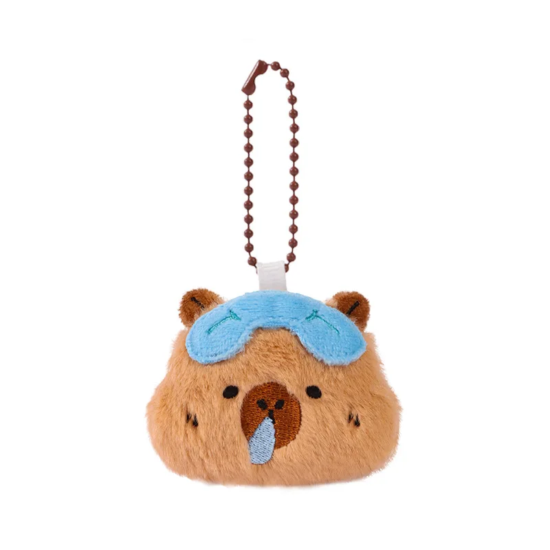 5-7 cm 100 stks 50 pairs Groothandel Pluizige Kleine Dier Hoed Stijl Knuffel Pop Leuke Rugzak Hanger meisje Hanger
