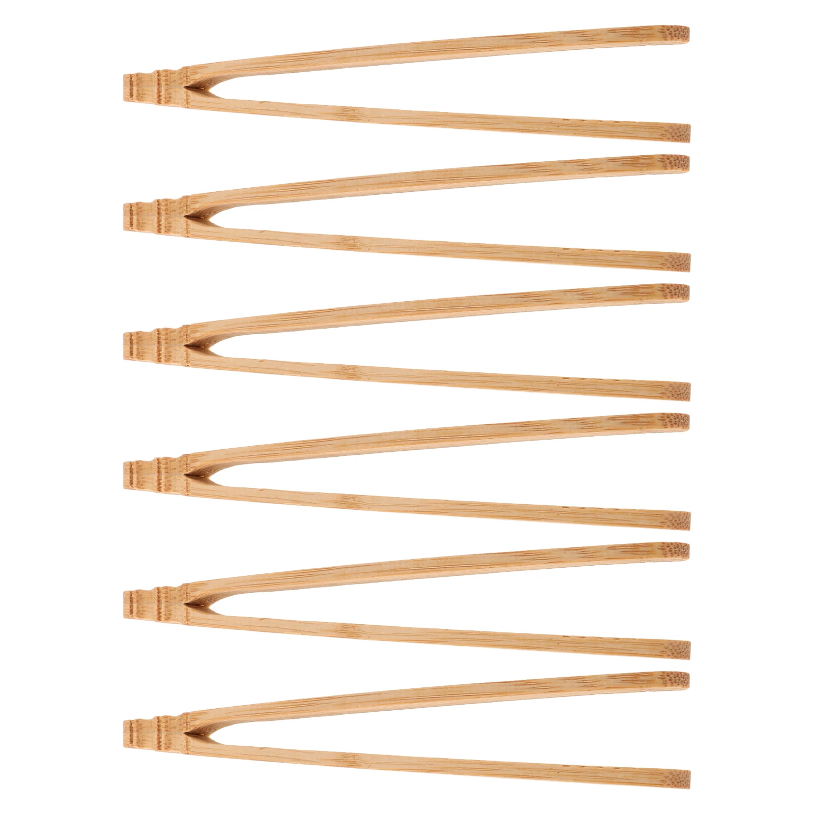 6pcs Wooden Tongs Montessori Fine Motor Skills Tools For Bead Picking Sensory Bin Activities Early Learning