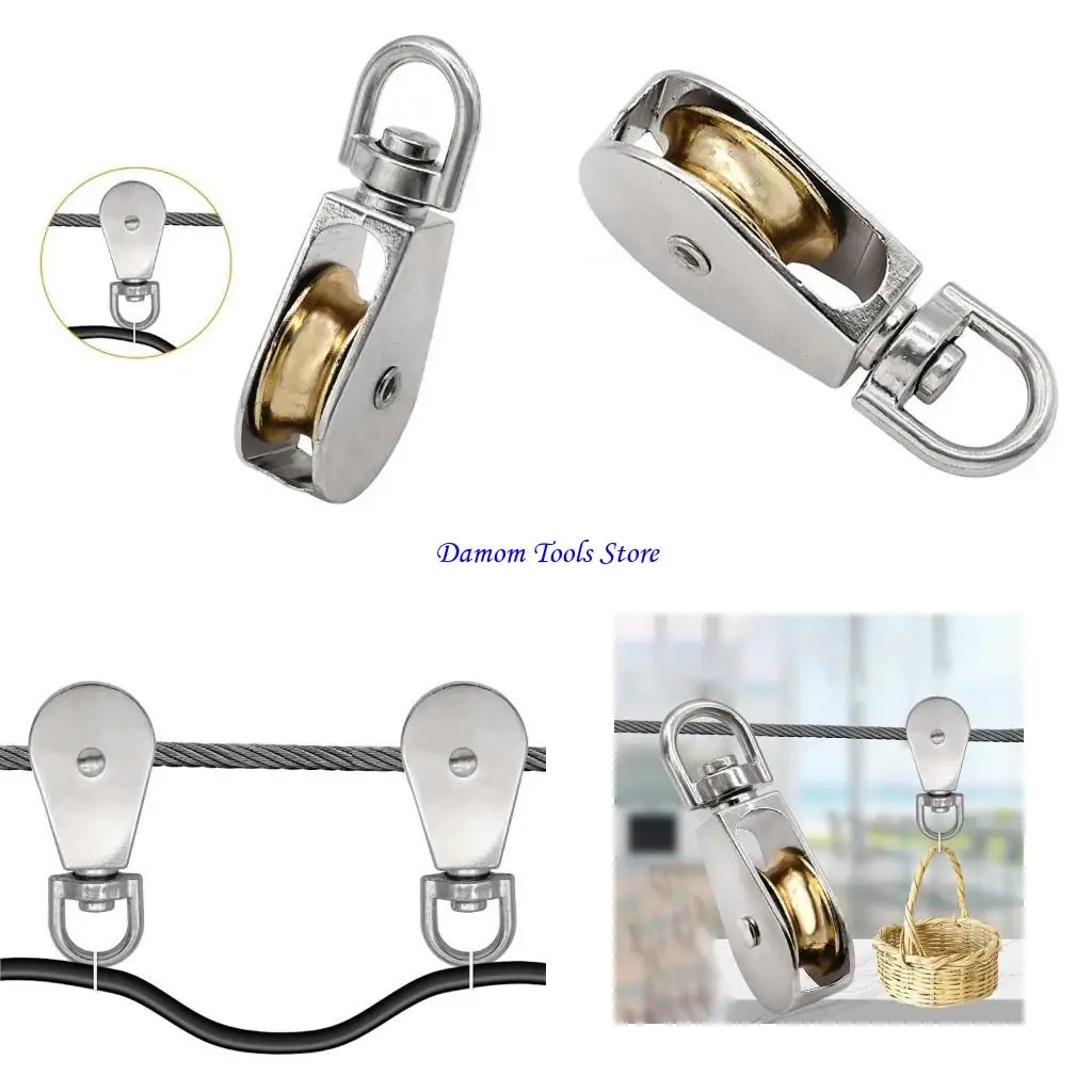 Надежный-тросовый-шкив-57beПоворотный-шкив-Многофункциональный-простой-в-использовании