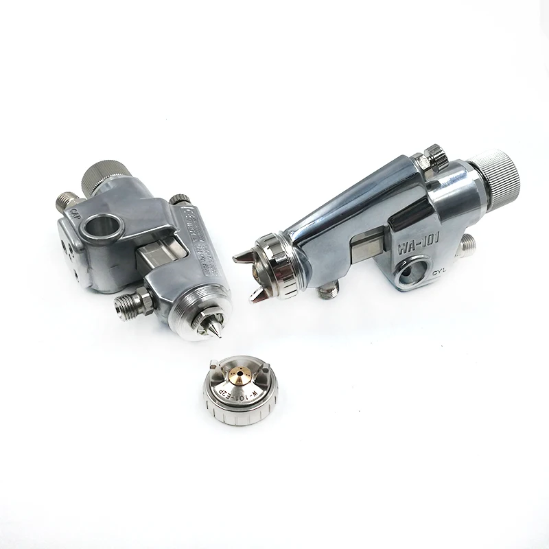 YS Top Nova Pistola de Pulverização Automática, Pistola de Pulverização Automática Pneumática para Pintura de Carro Automotivo WA-101 WA-200