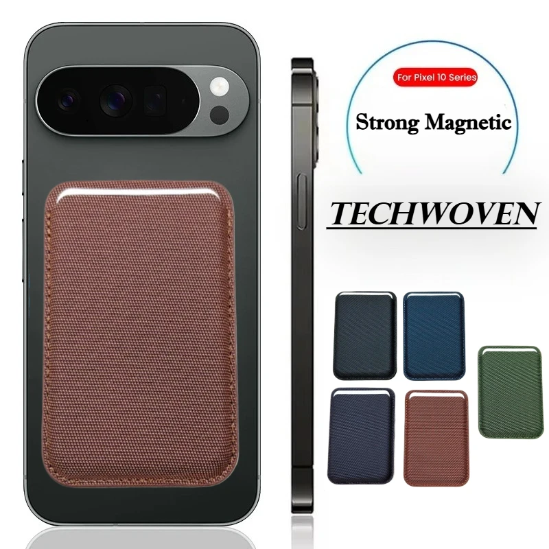 

Оригинальный кошелек Techwoven из материала Magsafe с сильным магнитным креплением для карт для iPhone 17, 16, 15, 14, 13 Pro Max, держатель для ID и кредитных карт