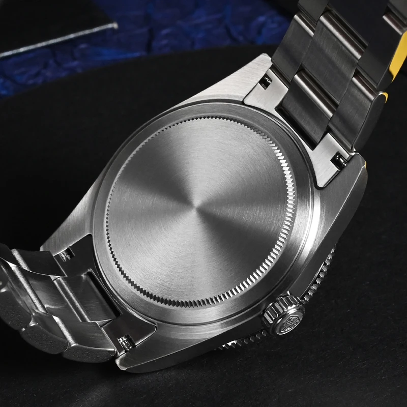 남성용 워치다이브 시계, WD7922, VH31 스윕 세컨즈 쿼츠 무브먼트 시계, 사파이어 발광 200m 방수 손목시계, 37mm