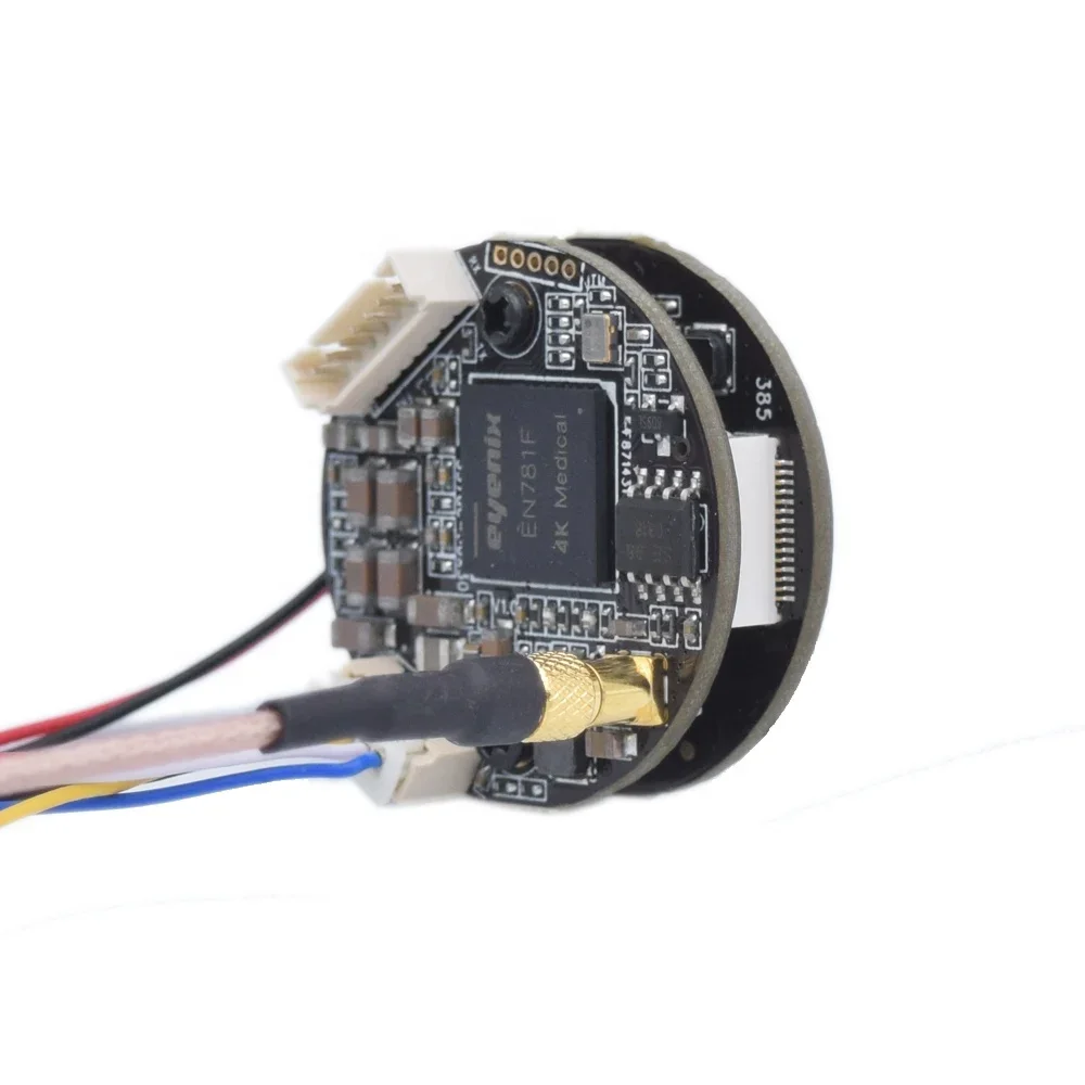 2026 Size 30MM Signal Board EN778+IMX385 60Fps AWB SDI CVBS Camera Module Endoscope Medical Gambling House Industrial Test