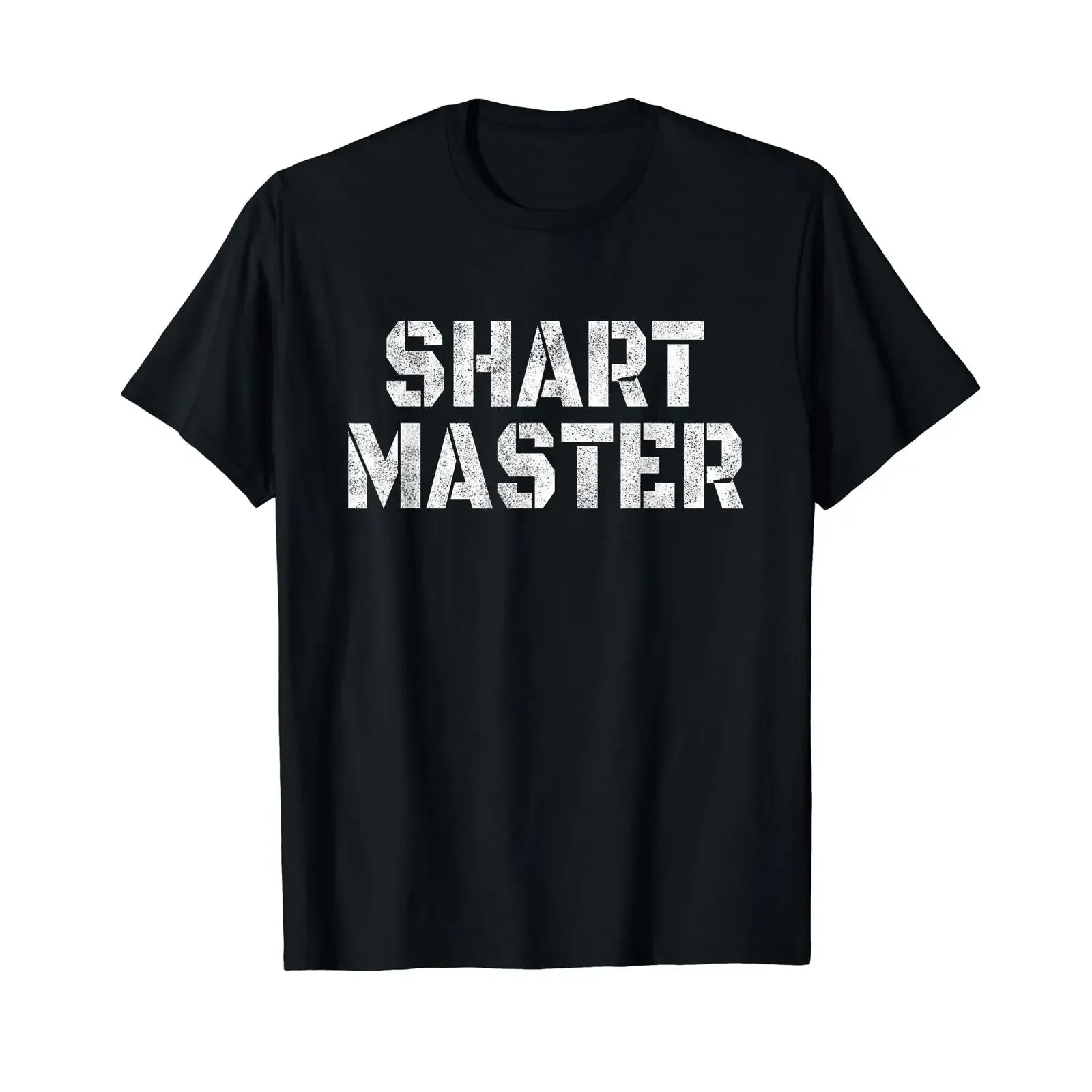 Shart Master Poop Bathroom Humour Funny Sarcastic Saying T Shirt black vintage Washed fashion Stretched Versatile Stylish