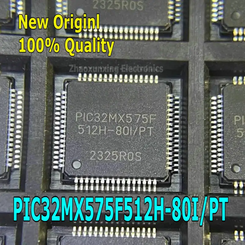 

1~5PCS New PIC32MX575F512H-80I/PT TQFP-100 PIC32MX575F512H-80 PIC32MX575F512H TQFP100 chipset