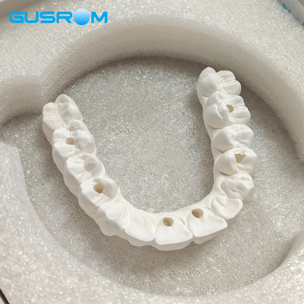 4D Multilayer Dental Zirconia Block 98x14mm 8 Layer Zirconia Disc High Translucency CAD CAM Zirconia for Crown Bridge Veneer