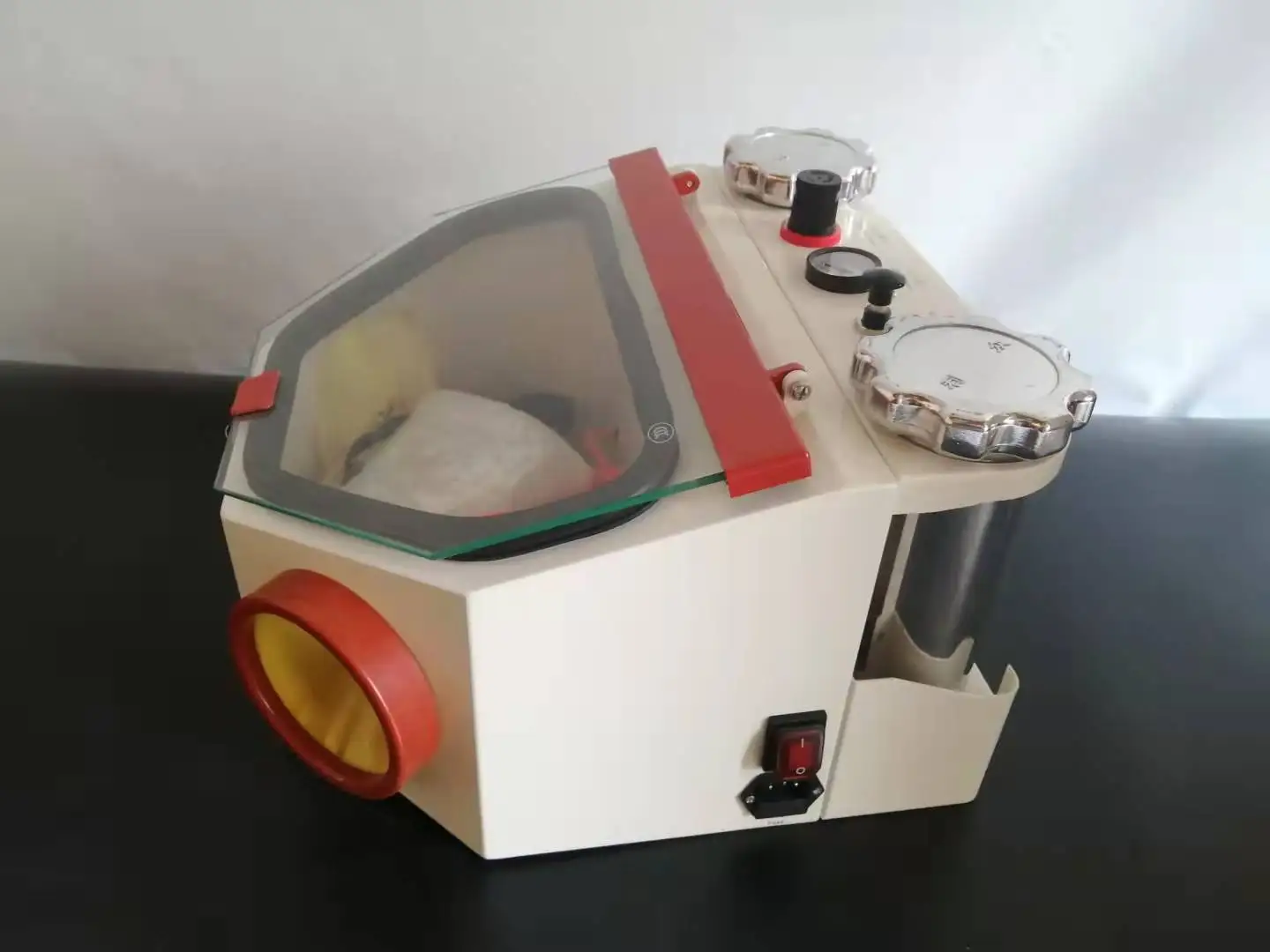 China Supplier Supply Two Pen Sandblaser With Led Light Dental Micro Portable Dental Sandblaster
