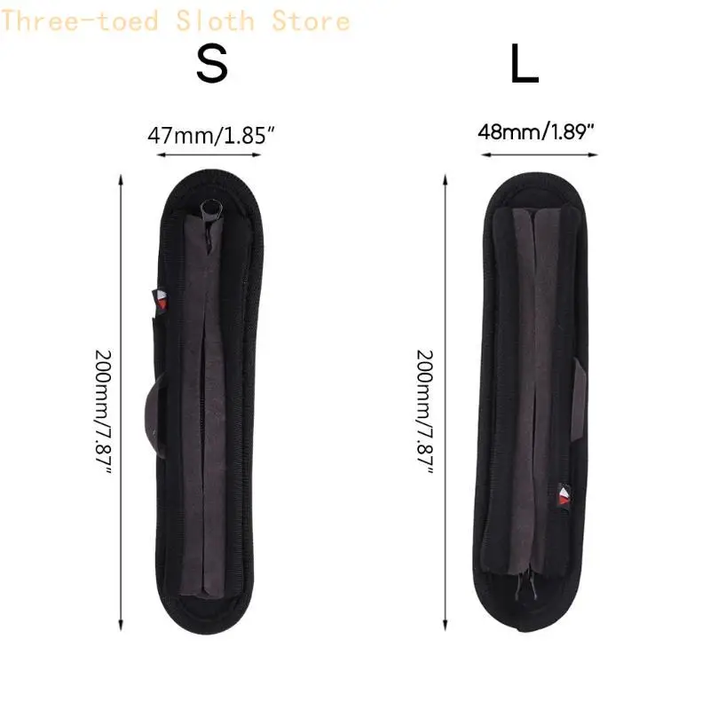 Kopfhörer Weiche für Kopf Strahl Kissen Pad Kopfhörer Ersatz Ohr Kissen Headsets S/L Größe mit Abdeckung Zipper Pad e74A – Detail 6
