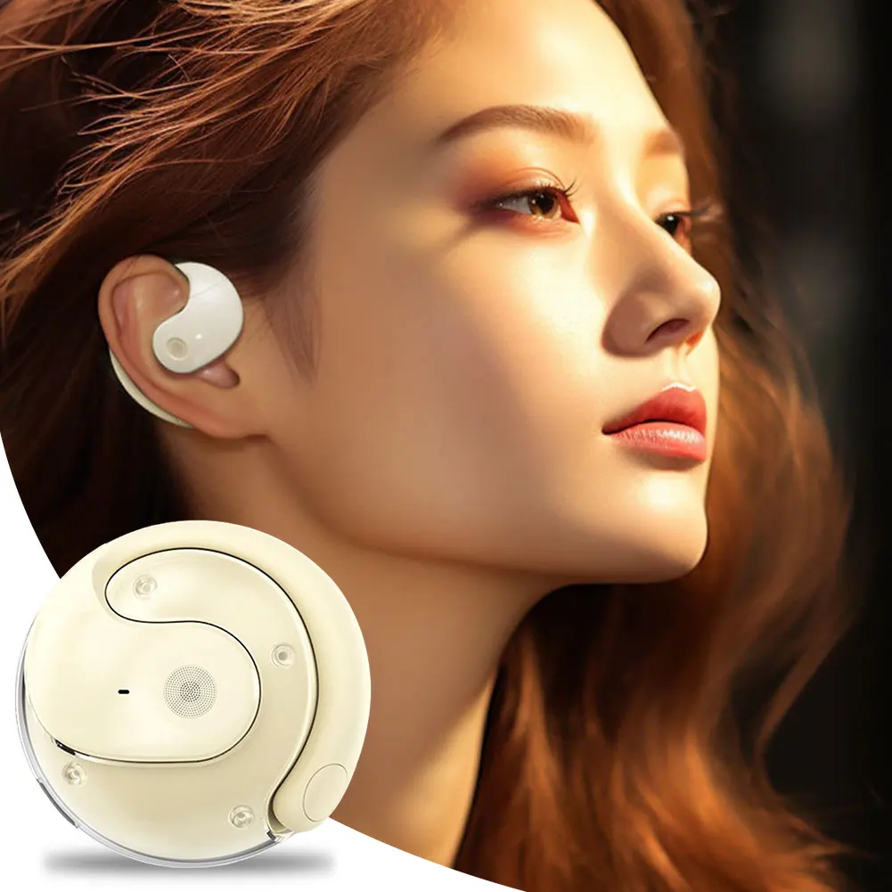 AI Translator Earbuds Bluetooth 5.4 144 instant voice translator Two-Way Real Time translators headphones for Travel/Business