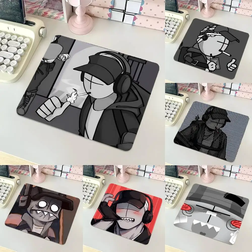 1pc D-eimos M-adness C-ombat Small Mousepad Keyboard Pad Laptop Cushion Non-slip Deskpad