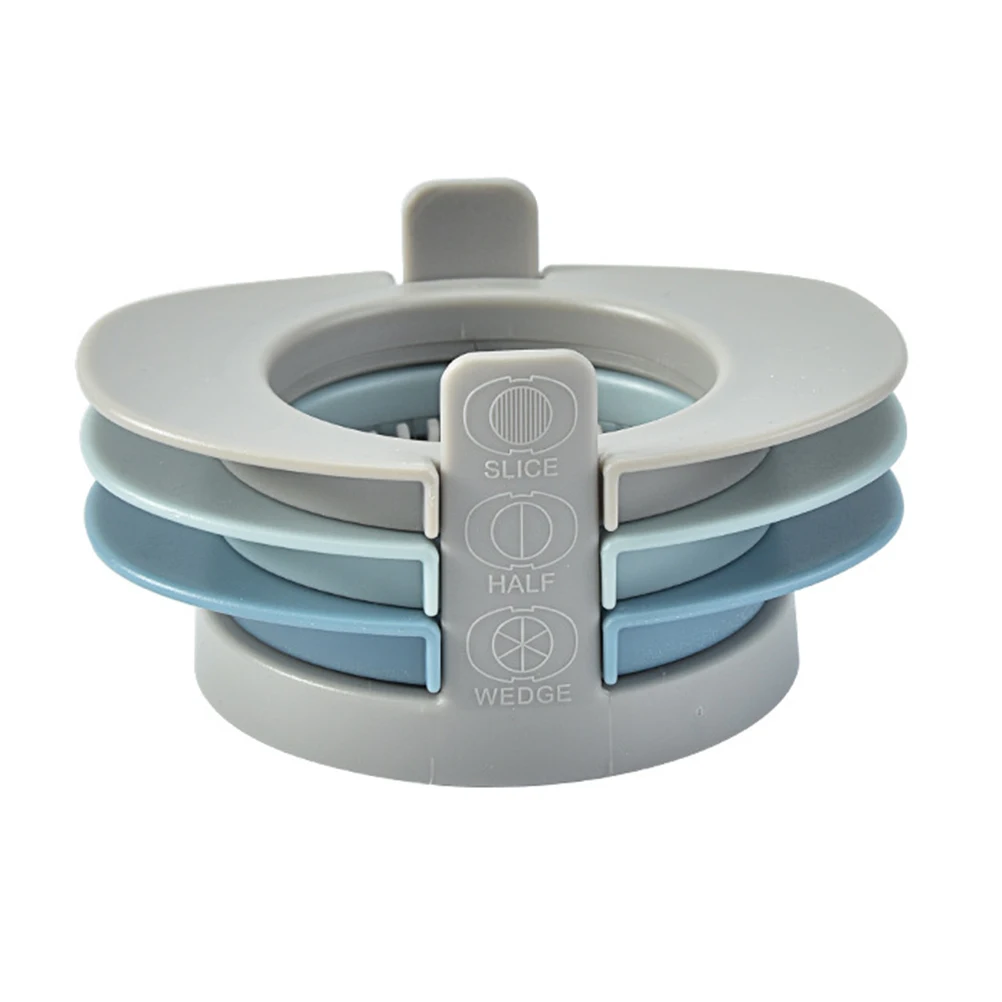 

Stainless Steel 3-in-1 Egg Slicer Multifunction Egg Fancy Egg Dividers Kitchen Egg Separator (Light Grey+Light Blue+Sky-b