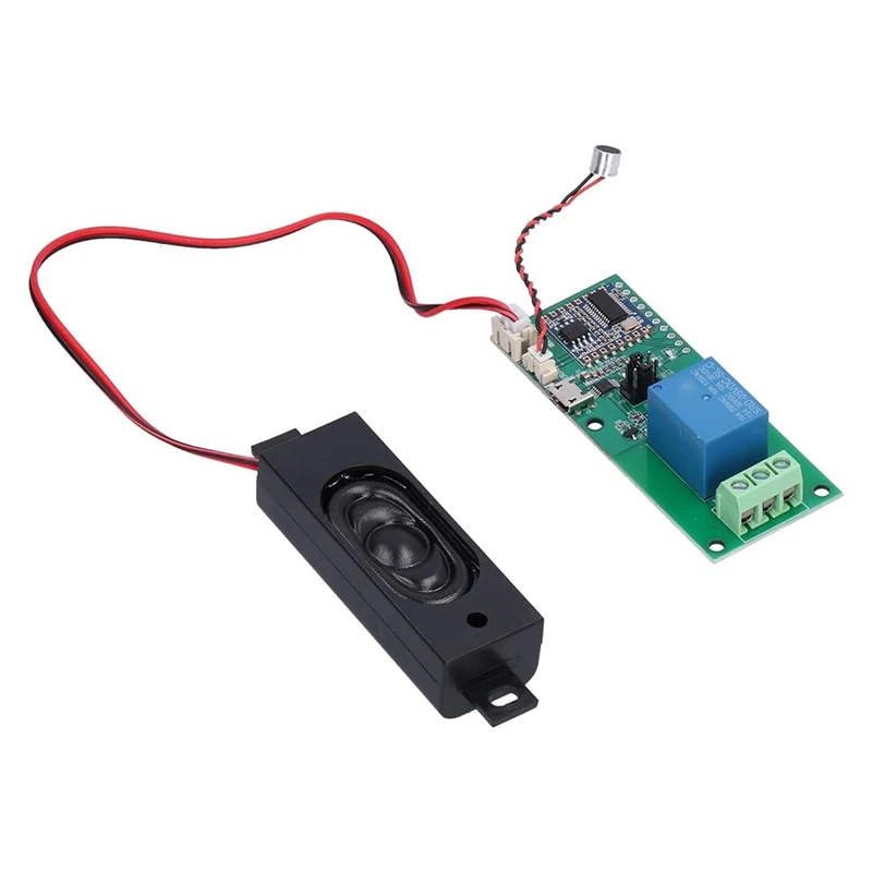 Super Sale Programmable AI Voice Recognition Module with Custom Wake Word, Speech Recognition Board for Smart Home