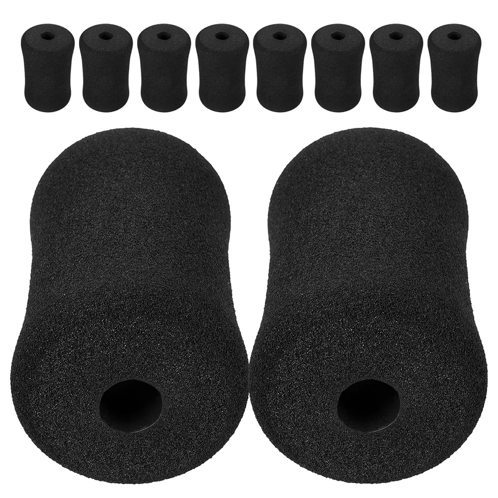 

Gym Exercise Equipment Sit-up Board Foam Roller Foot Pads Rolling Weight Bench Black Sponge Ab Training Accessory