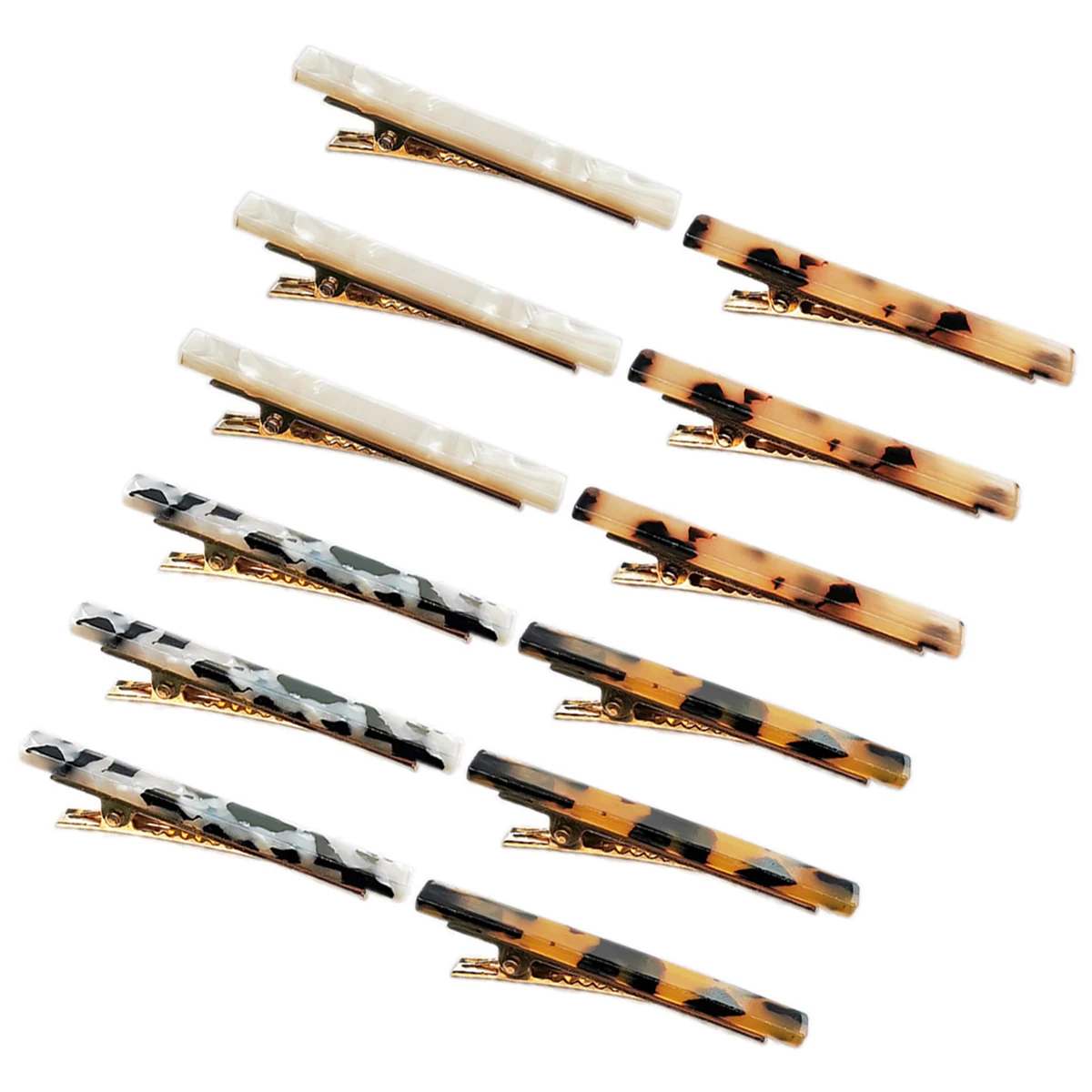 

12Pcs Bangs Hairpin Fashionable Hair Clips for Women Party Accessories Lady Barrettes Bangs Hairpin