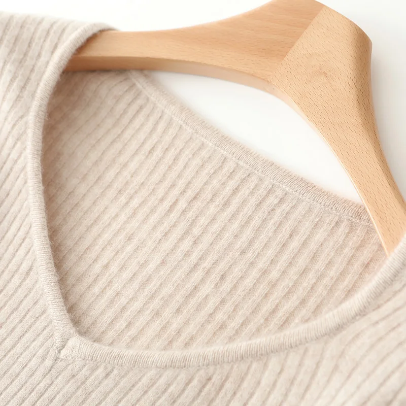 Jurken Herfst Winter Dames Sweetheart Hals Trui 100% Merinowol Truien Grace Casual Lange Trui Effen Kleur Lui 2025