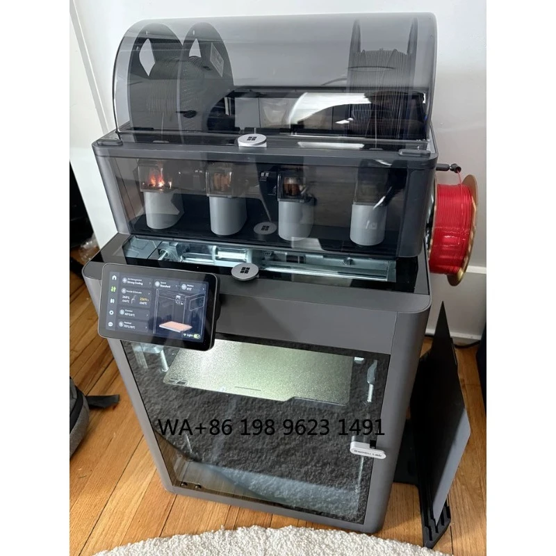 Enclosed Dual Extruder  Printer USB Connect 1-Year Warranty Industrial FDM Auto Leveling