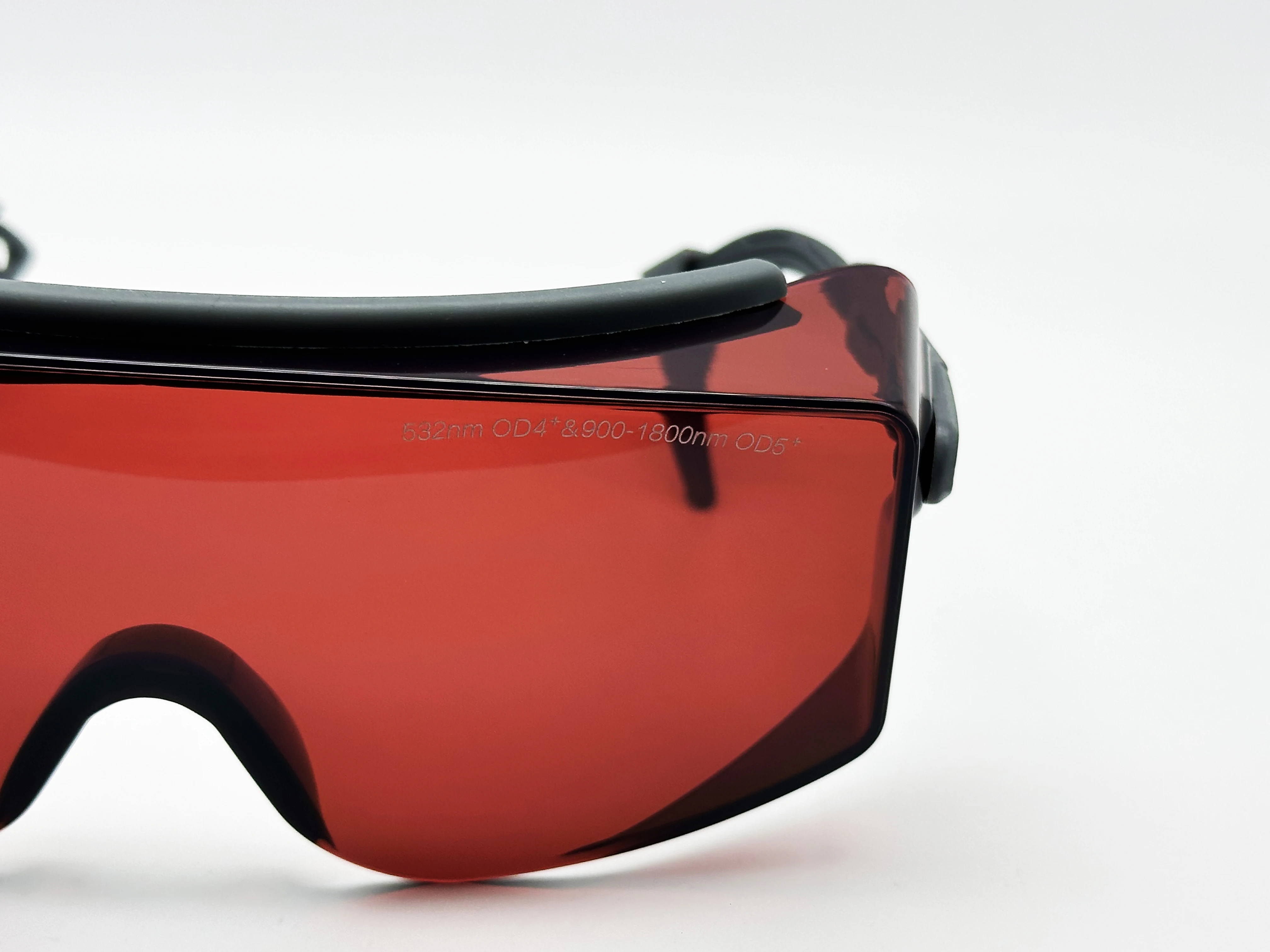 Laser Safety Glasses 532nm OD4+ 900 1800nm OD5+ For Laser Welding Brazing VLT25%